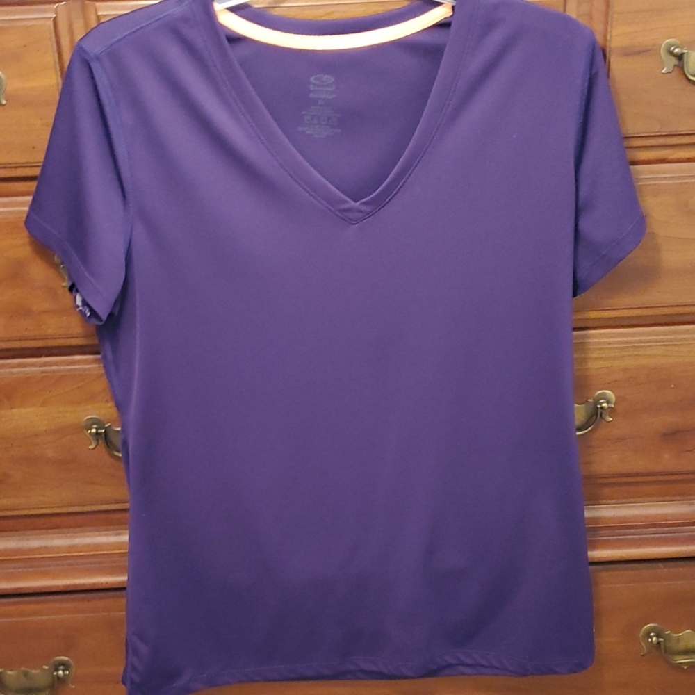 Purple Champion Workout Top